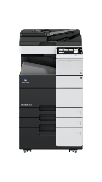 KONICA MINOLTA BIZHUB B558 MFP MONOCROMATICA SRA3, IDEAL GRAFICAS, CENTROS DE COPIADO (REACONDICIONADO)