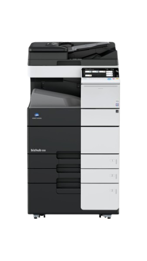 KONICA MINOLTA BIZHUB B558 MFP MONOCROMATICA SRA3, IDEAL GRAFICAS, CENTROS DE COPIADO (REACONDICIONADO)
